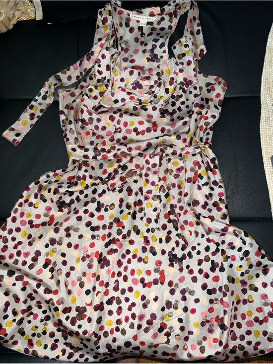 Twenty8Twelve Dresses & Skirts - 1$10Gift🍭💕Twenty8Twelve Silk candy Multicolor Polka Dot Mini Dress